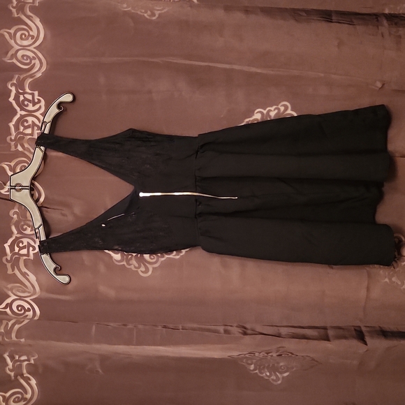 Black Lace Dress - Picture 2 of 3